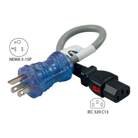 Conntek Conntek 27167-012, 13-Amp, Hospital/Medical Grade Power Cord with Push Lock 27167-012
